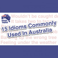 AE 292 - Live Class - 15 idioms commonly used in Australia