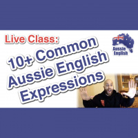 AE 298 - Live Class: 10+ Common Aussie English Expressions Learn Australian English