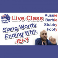 AE 306 - Live Class: Aussie Slang Terms Ending In -IE/Y