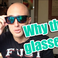 Why the glasses?