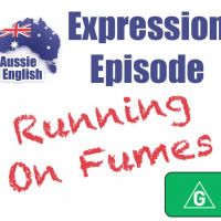Expression: To Be Running On Fumes