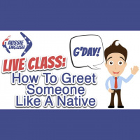 AE 333 - Live Class: How To Greet Someone Like A Native English