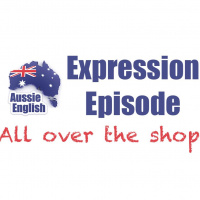 Expression: All over the shop