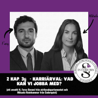 2 kap. 3 § - Karriärval: Vad kan vi jobba med?