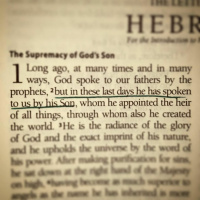 He Has Spoken - Hebrews 1:1-3