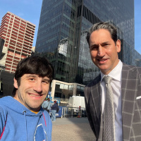 Big East Senior Associate Commissioner Dan Leibovitz Joins OneLegUpAlex Outside Big East Tourney 3-14-25