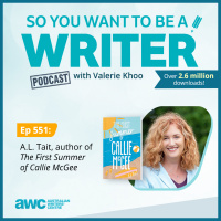 WRITER 551: A.L. Tait, author of The First Summer of Callie McGee