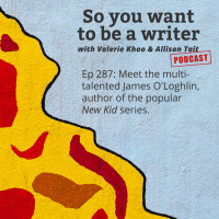 WRITER 287: Meet the multi-talented James OLoghlin, author of the popular New Kid series.