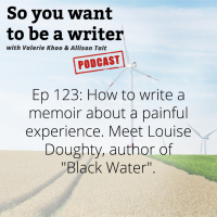 WRITER 123: Meet Louise Doughty, author of Black Water
