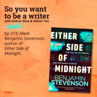 WRITER 373: Meet Benjamin Stevenson, author of Either Side of Midnight.
