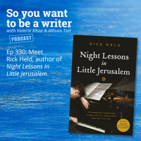 WRITER 330: Meet Rick Held, author of Night Lessons in Little Jerusalem.