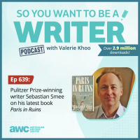 WRITER 639: Pulitzer Prize-winning writer Sebastian Smee on his latest book ‘Paris in Ruins’