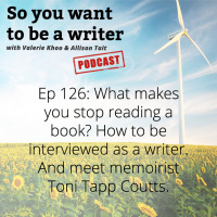 WRITER 126: Meet memoirist Toni Tapp Coutts, author of A Sunburnt Childhood