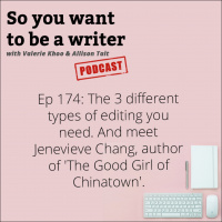 WRITER 174: Meet Jenevieve Chang, author of The Good Girl of Chinatown