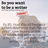 WRITER 085: Meet publishing sensation AG Riddle, author of Departure