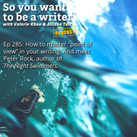 WRITER 285: Meet Peter Rock, author of The Night Swimmers.