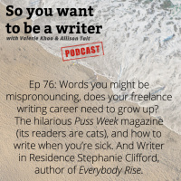 WRITER 076: Meet Stephanie Clifford, author of Everybody Rise