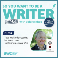WRITER 674: Toby Walsh demystifies his new book, The Shortest History of AI