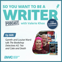 WRITER 668: Gareth and Louise Ward talk The Bookshop Detectives #2: Tea and Cake and Death