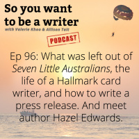 WRITER 096: Meet Hazel Edwards, author of Hijabi Girl