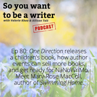 WRITER 080: We talk to author Mary-Rose MacColl, who has just released her fifth book Swimming Home