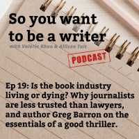 WRITER 019: We chat to Greg Barron, author behind the Marika Hartmann series