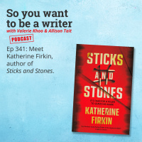 WRITER 341: Meet Katherine Firkin, author of Sticks and Stones.