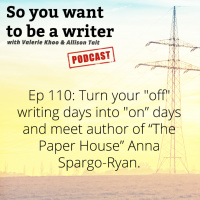 WRITER 110: Meet Anna Spargo-Ryan, author of The Paper House