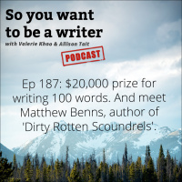 WRITER 187: Meet Matthew Benns, author of Dirty Rotten Scoundrels