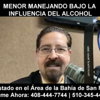 Menor manejando bajo la influencia del alcohol