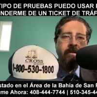 ¿Qué tipo de pruebas puedo usar para defenderme de un ticket de tráfico?