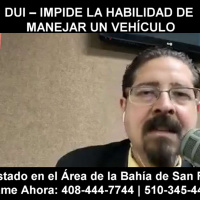 DUI – Impide la habilidad de manejar un vehículo