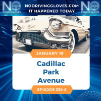 The Cadillac Park avenue On This Day Jan 13, 1953 359s