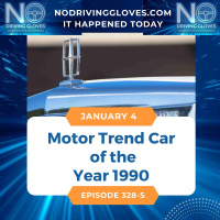 Announcing Car of the Year 1990 It Happened Today January 4, 1990 328s