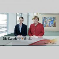 Merkel: Lokalzeitungen haben Zukunft