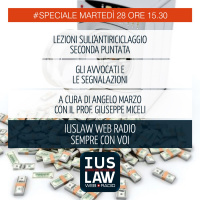 SPECIALE ANTIRICICLAGGIO - SECONDA LEZIONE - Martedì 28 novembre ore 15.30 #Speciali