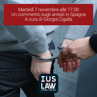 Speciale Arresti in Spagna - Il commento del Mandato dArresto Europeo del Leader Catalano