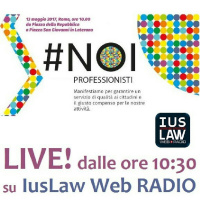 #NoiProfessionisti LA DIRETTA DELLA MANIFESTAZIONE - PARTE PRIMA