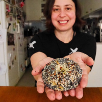 Bagel — ett hål med bröd runt