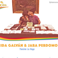 Plaza Carnaval (27-09-17) - Junto a las directoras del Fanzine La Raya: Ida Galván y Jara Perdomo