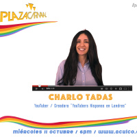 Plaza Carnaval (11-10-17) - Junto a la YouTuber @Charlotadas y Richard Dodwell de QueerArt(ists) Now