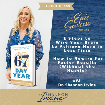 Epic Success With Dr Shannon Irvine