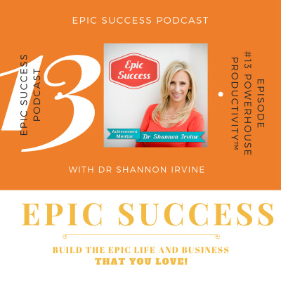 Epic Success With Dr Shannon Irvine