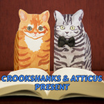 Crookshanks And Atticus Present - Books And Reading
