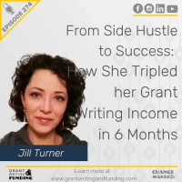 Ep. 274: From Side Hustle to Success: How She Tripled her Grant Writing Income in 6 Months
