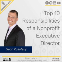 Ep. 217: Top 10 Responsibilities of a Nonprofit Executive Director