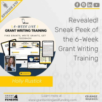 Ep. 210: Revealed! Sneak Peek of the 6-Week Grant Writing Training