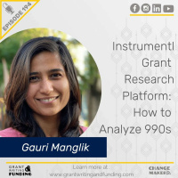 Ep. 194: Instrumentl Grant Research Platform: How to Analyze 990s