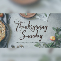 Mendham Hills Community Church - Thanksgiving Sunday