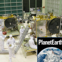 Testing satellites on Earth, hedgerow wildlife